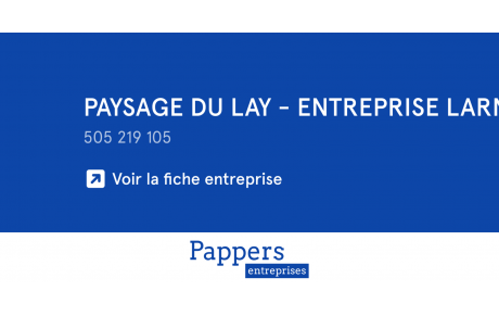 PAYSAGE DU LAY